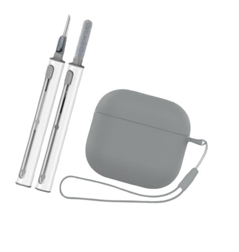 Silikoninen suojakotelo Apple AirPods 4:lle, harmaa Grey