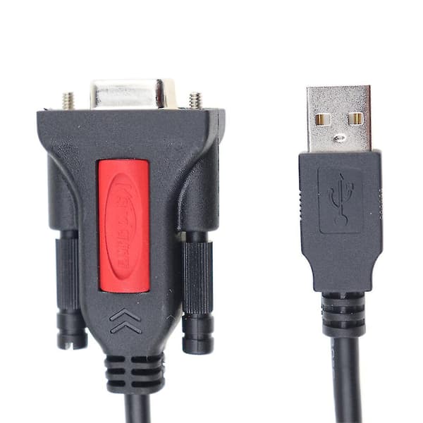 1,5 m USB til RS232 hun seriel adapter 9-pin printer tilslutningskonverterkabel