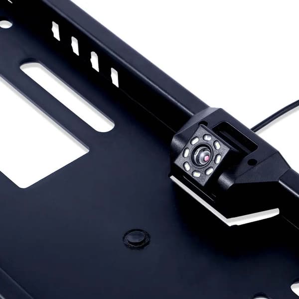Nummerpladeholder med bakkamera 170° IR nattesyn og anti-dug IP68