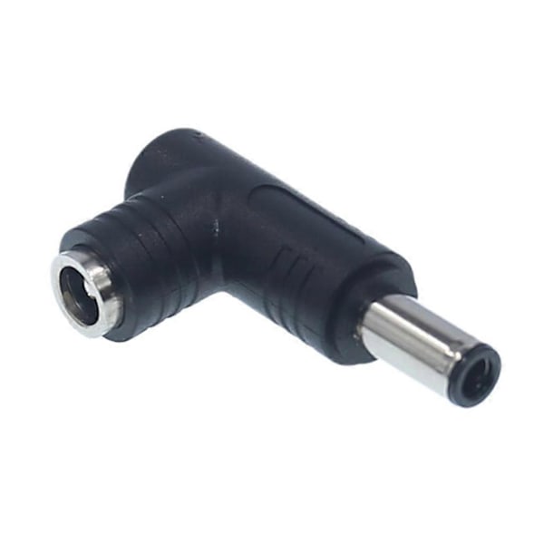 1 st 5,5x2,5 mm Hona Jack till Hane Kontakt 90 Grader DC Strömkontakt Adapter 6.0x3.6mm