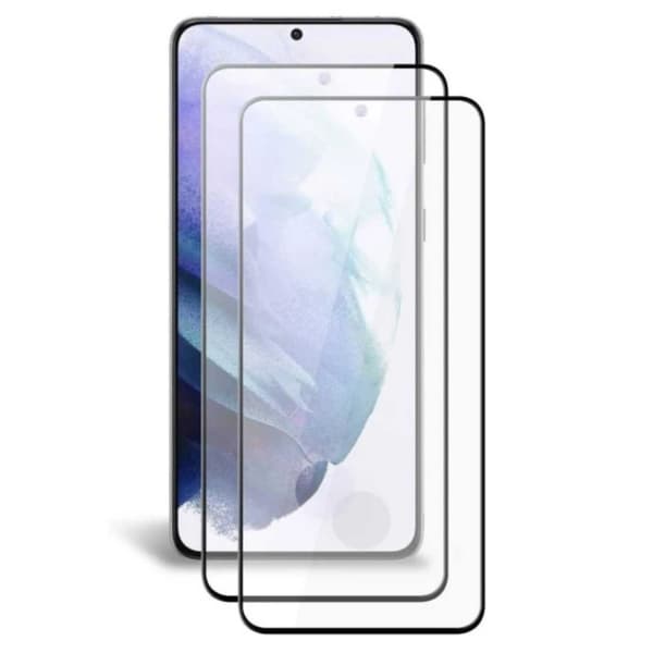 2-pak Samsung Galaxy S20 Plus skærmbeskytter hærdet glas 9H 3D sort black