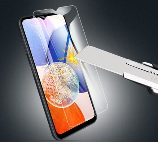 Skärmskydd i härdat glas för Samsung Galaxy A15 Transparent