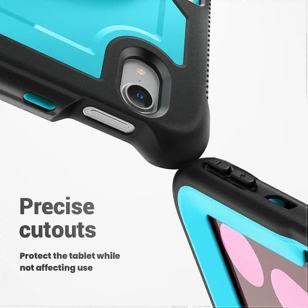 Fodral för iPad mini (2024)/(2021) Kompatibelt Ställ PC+Surfplattefodral med Axelrem