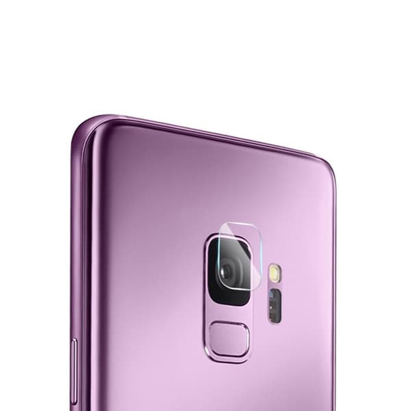 2-pack Galaxy S9 Kameralinsskydd Kameralins transparent