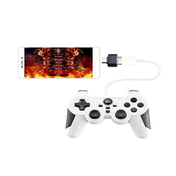 Android Micro USB OTG-adapter svart black
