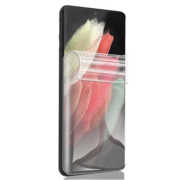 Galaxy S21 Plus -näytönsuoja, koko näytön peittävä kalvo transparent
