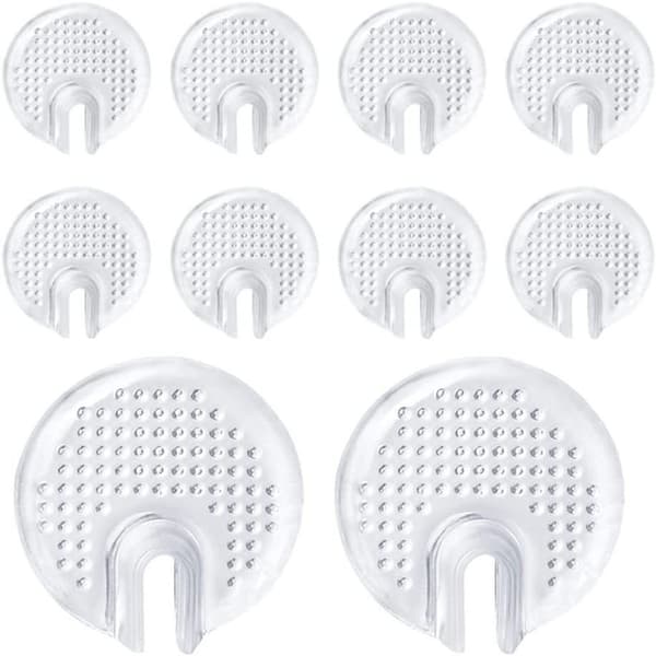 Gel tåskiller flip flop frontputer - Antiskli og antifriksjon (1 par)