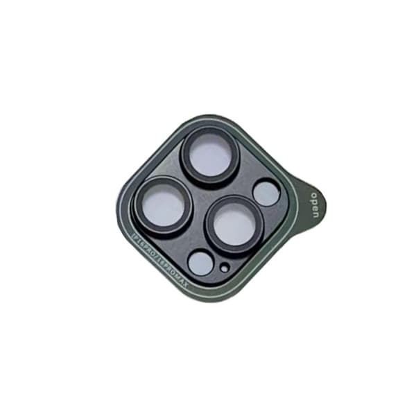 Matt kameralinsedeksel til iPhone Svart iPhone 16 Pro/16 ProMax Black