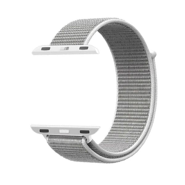 Apple Watch Grå Nylonrem Sportloop Borrelås 42/44/45/49 grå gray