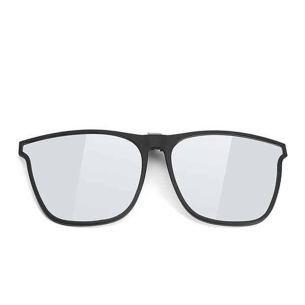 Clip-on solbriller - til brilleindfatninger White + Silver