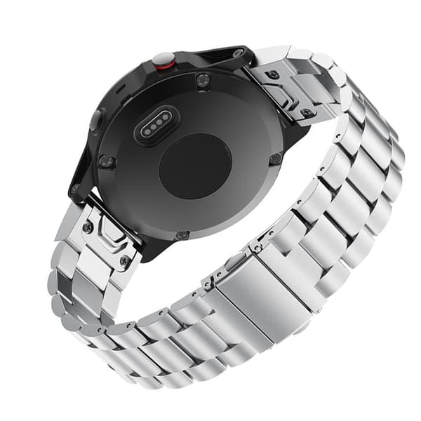 Hopeinen pikalukitushihna Garmin Fenix 7s -kelloon (20mm)