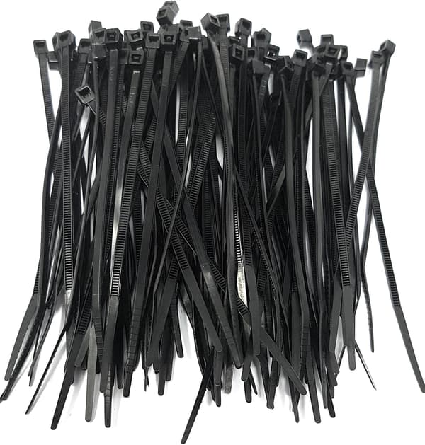 100 stk. Kabelbindere 100 x 2,5 mm Sort
