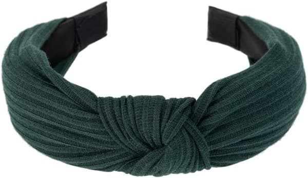 Blomstrede stofhårbøjler til kvinder og piger med elastisk knudehårtilbehør til kvinder og piger (6 farver)