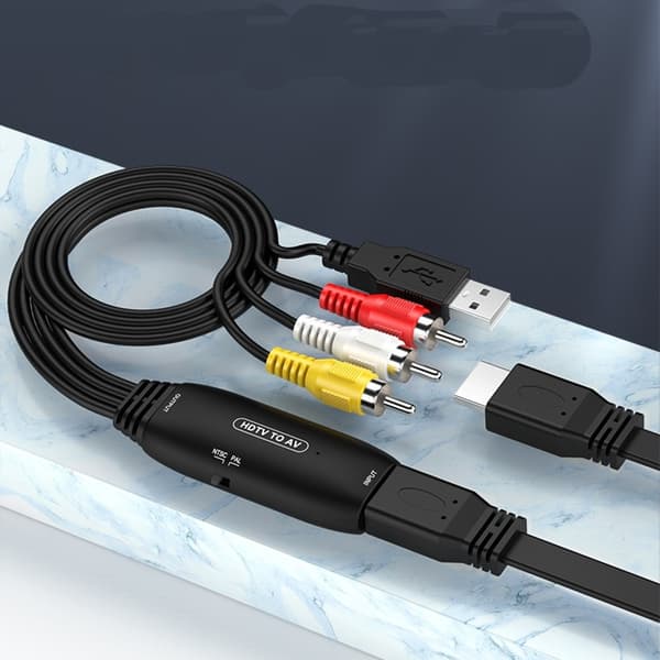 HDMI til AV-konverteradapterkabel - Tilslut dine enheder nemt