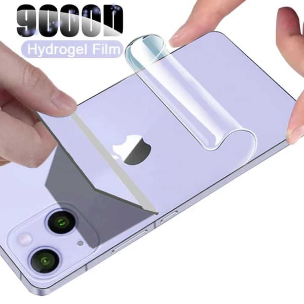 iPhone 14 Bakskjermbeskytter Transparent transparent