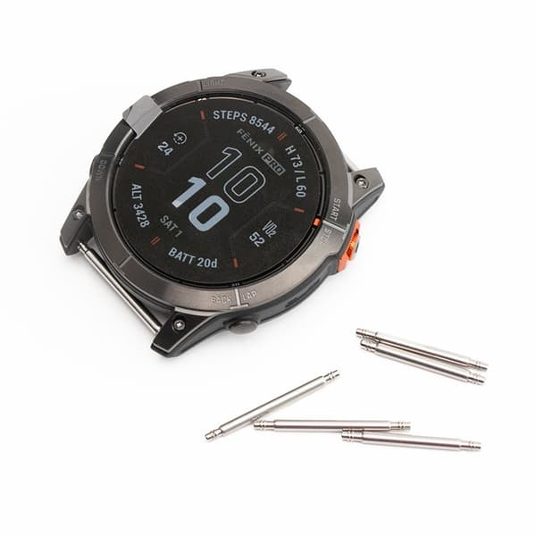 26 mm fjederstænger til Garmin Fenix 6X Pro, Epix, Tactix - Quick release urremstifter