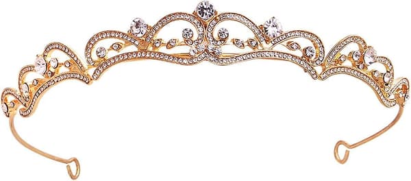 Strassikruunu - Kimalteleva tiara naisille ja tytöille