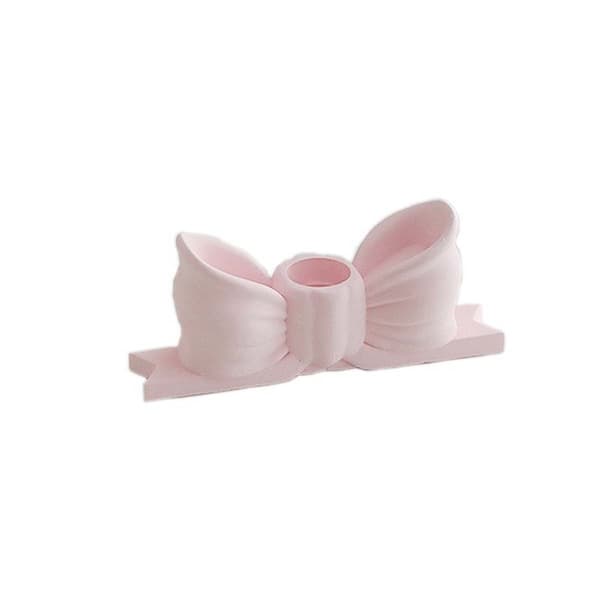 Spiral Aromaterapi Fransk Rosett Rosa Harpiks Lysestake - Dekorativ Pynt