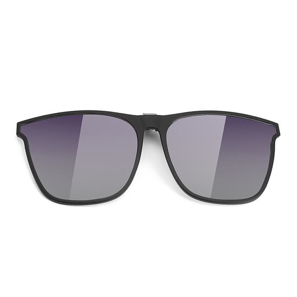 Clip-on solbriller - til brillestel lilla+grå Purple+grey