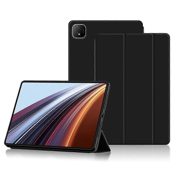 Fodral för Honor Pad GT Pro PU Läder TPU Baksida Trefaldigt Ställ Tablet Skydd
