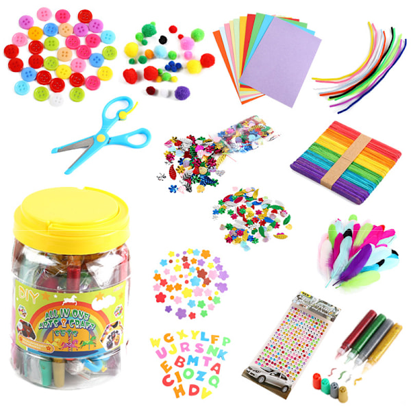 Piprensare Hantverk Bulk, Leksaker & Spel Presenter för Barn, 200 st Konst & Hantverk, Chenillepinnar Konstmaterial för Projekt Kreativa DIY Rumsdekorationer