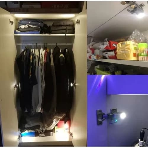 Saranakaapin valaistus | LED-lamppu kaappeihin