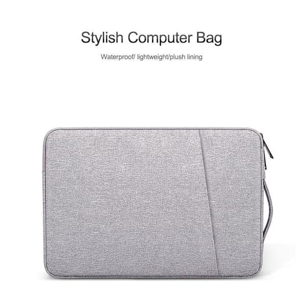 INF Laptopväska 14.1 tum/15.4 tum Canvas Grå Grey