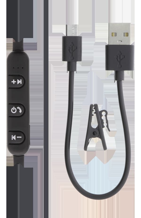 BT110 In-ear BT hovedtelefoner med mikrofon, kontrolknapper, sort