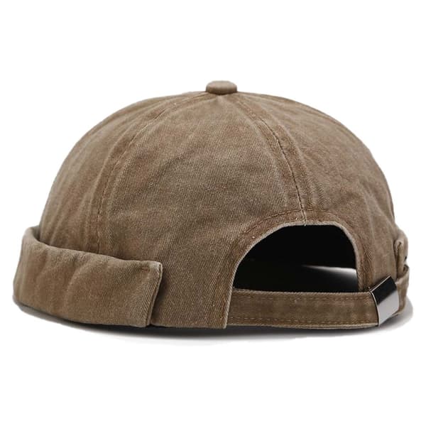 Vintage Vasket Miki Hat Hue Docker Skorstenshætte Beige beige