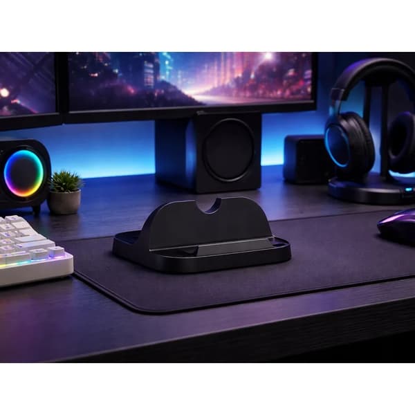 Steam Deck-stativ – Sklisikkert konsollstativ, stabilt og kompakt design