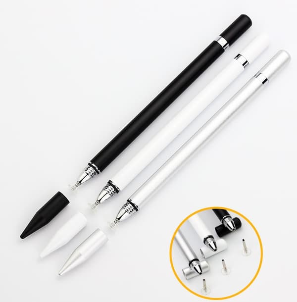 Universal Stylus pen 3-pak MultiColor