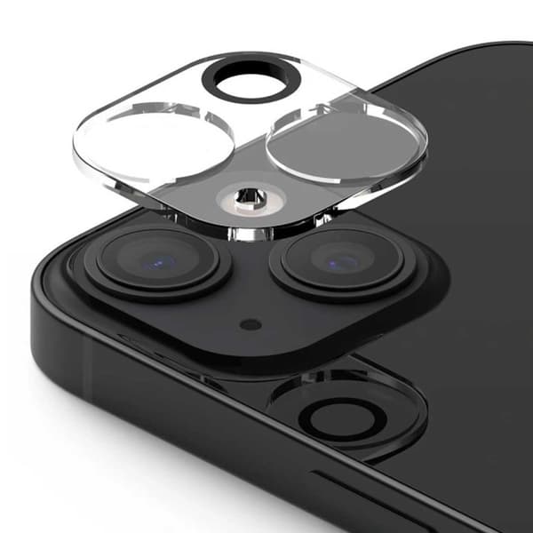 2-pakkaus iPhone 14 -kameran linssinsuojus transparent