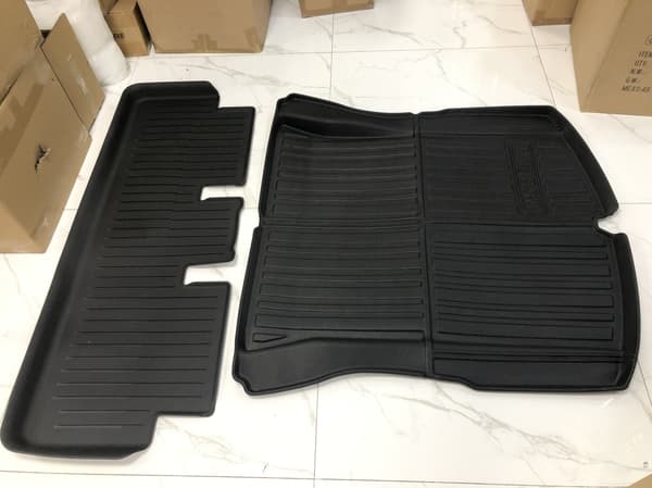 Bilgulvmåtter til Tesla Model 3 2023-2024 - TPE-materiale venstrestyret