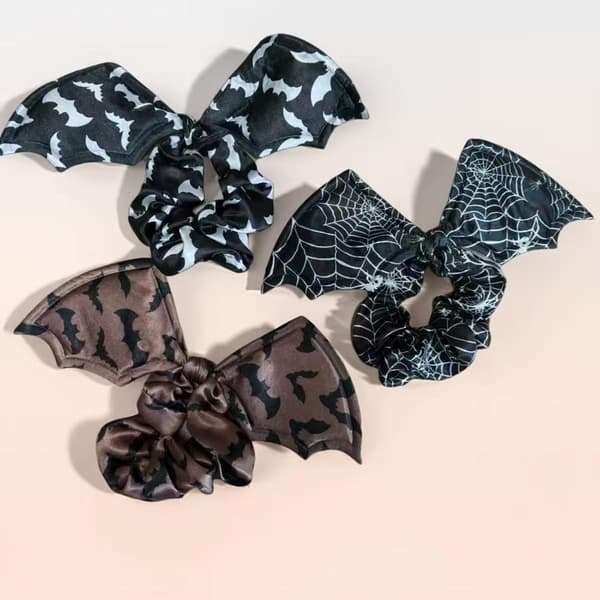 Muodikkaat Halloween-hiuslenkit Lepakko,B B