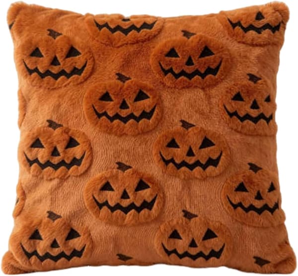 Halloween gresskar putetrekk 45 x 45 cm (#B)1 stk B