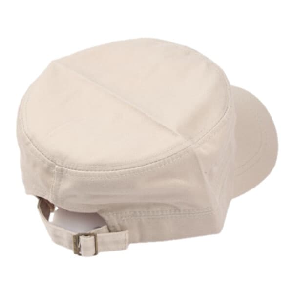 Beige militärkeps armékeps - Platt armékeps beige one size beige