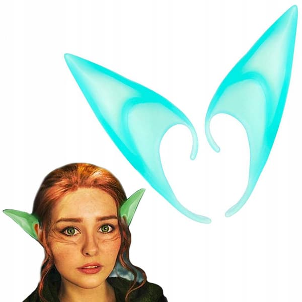 Lysande Älvöron | Cosplay Falska Öron Älv Silikon