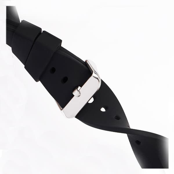 Universal silikone urrem sort 12 mm sort 12 mm Black