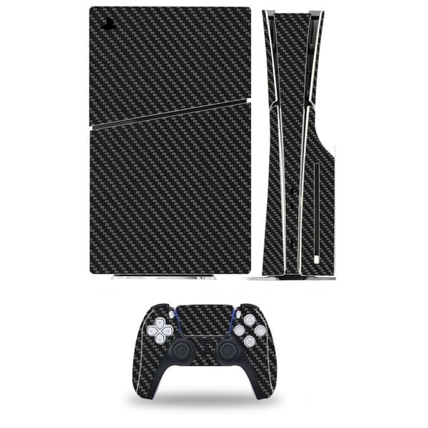 Suoja PS5 Slim -konsolille musta+harmaa Black+Grey