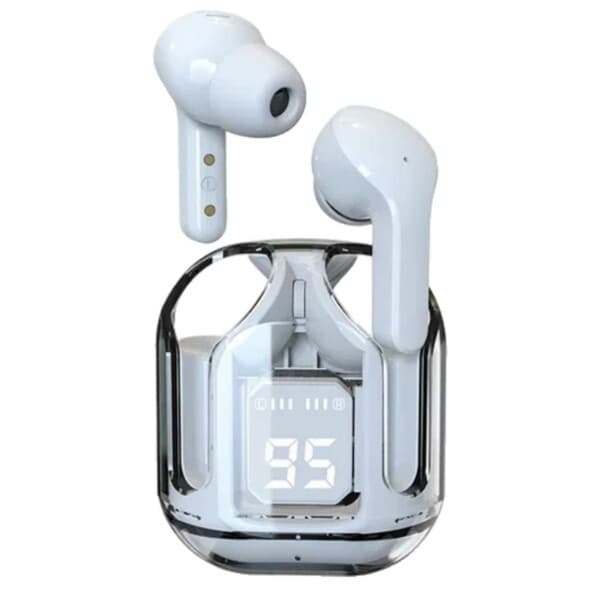 Air31 TWS ENC Max Bluetooth Stereo In-Ear Hovedtelefoner USB-C Hvid hvid white