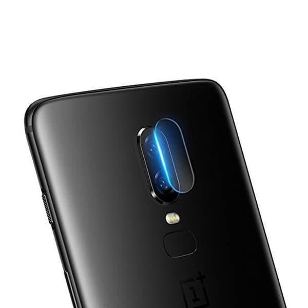 2-pakkaus OnePlus 6 -kameran linssinsuojus transparent
