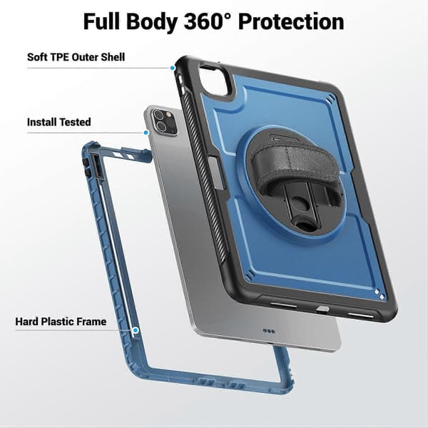 Kompatibel med iPad Air (2022) Tablet Cover