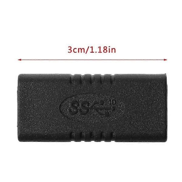 USB 3.1 Typ C Hona Till Hona USB-C Förlängningskontakt Adapter För Laptop Konverterare För Surfplatta P