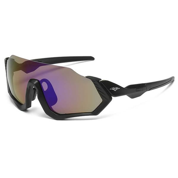 Cykelbriller Sports Solbriller Sorte Tonede Linser Sort black