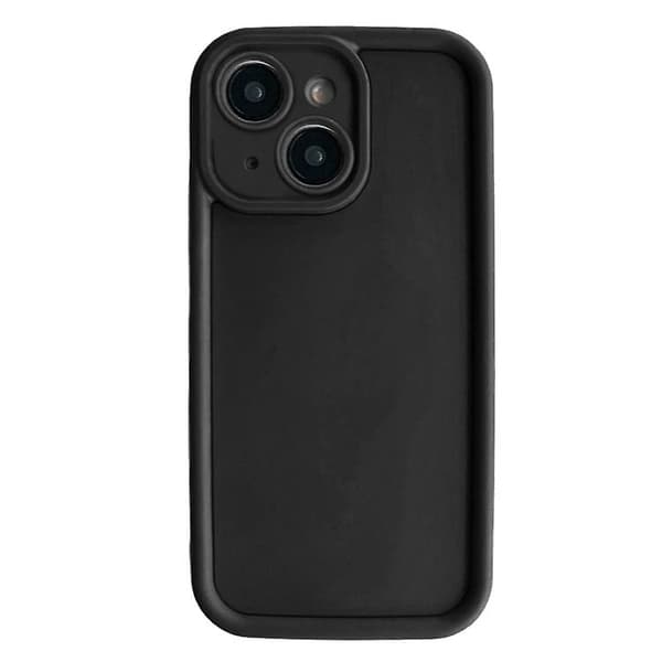 Støtsikkert deksel med fine hull i frostet TPU for iPhone 15 Pro Max
