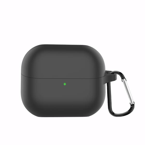 Silikoneetui til Samsung Galaxy Buds 3/3 Pro Sort Black