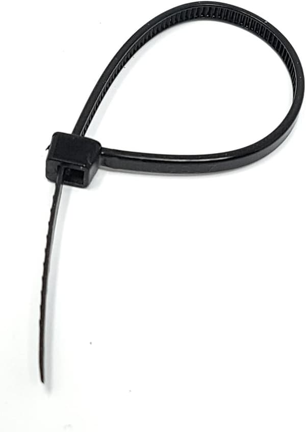 100 stk. Kabelbindere 100 x 2,5 mm Sort