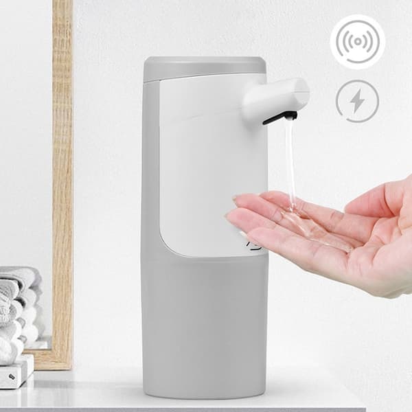 450 ml Uppladdningsbar Smart Sensor Skumtvåldispenser - Beröringsfri Automatisk Handsprit