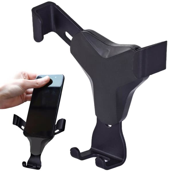 Mobiltelefonholder for bilens luftventil Svart Svart black