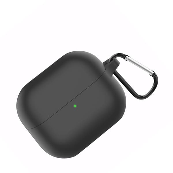 Silikoneetui til Samsung Galaxy Buds 3/3 Pro Sort Black